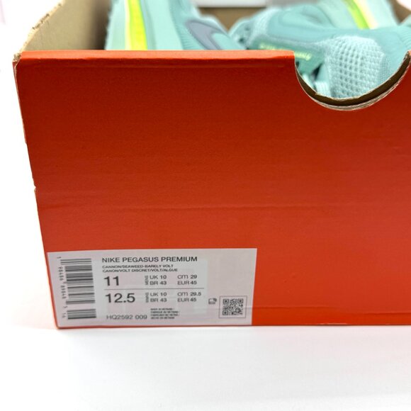 Nike Mens Pegasus Premium Cannon Green Shoes Sz 11 New Sneaker HQ2592-009 - Picture 10 of 10